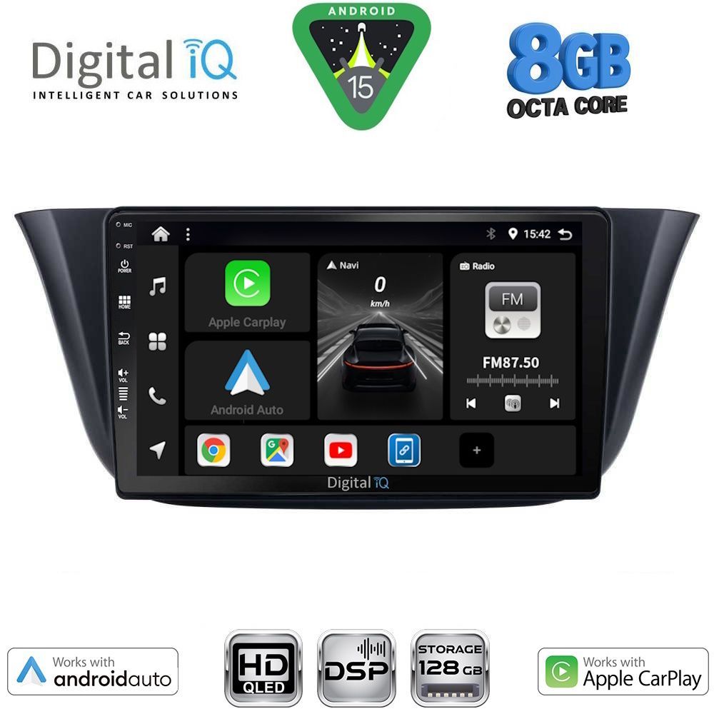 BXF7265_15 DIGITAL IQ BXF 18265_CPAA (9inc) MULTIMEDIA TABLET for IVECO DAILY mod. 2014-2023 - Image 1