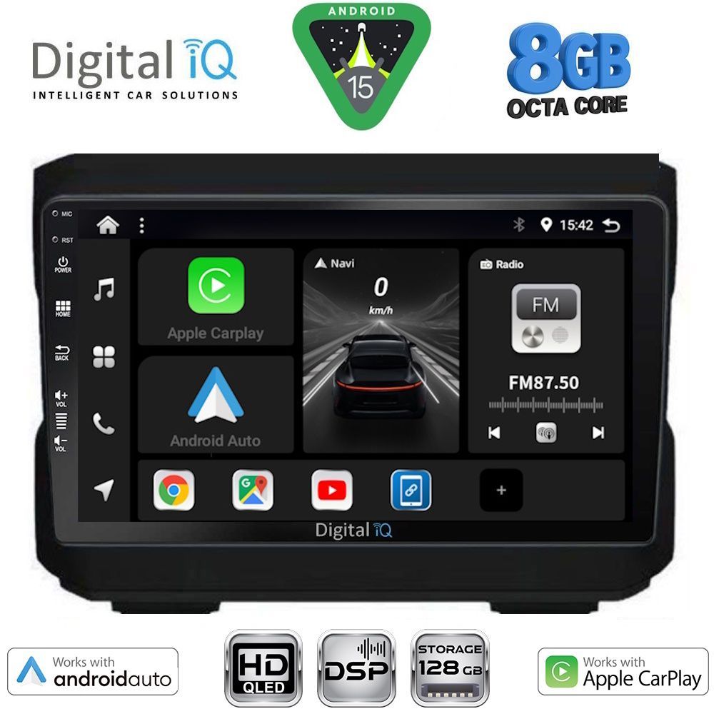 BXF7272_15 DIGITAL IQ BXF 18272_CPAA (10inc) MULTIMEDIA TABLET for JEEP mod. 2007-2014 - DODGE mod. 2007-2014 - Image 1
