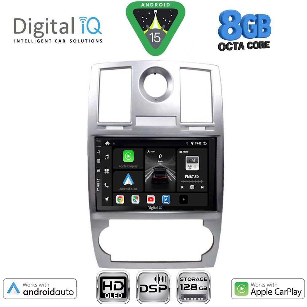 BXF7285_15 DIGITAL IQ BXF 18285_CPAA (9inc) MULTIMEDIA TABLET for CHRYSLER 300C mod. 2005-2010 - Image 1