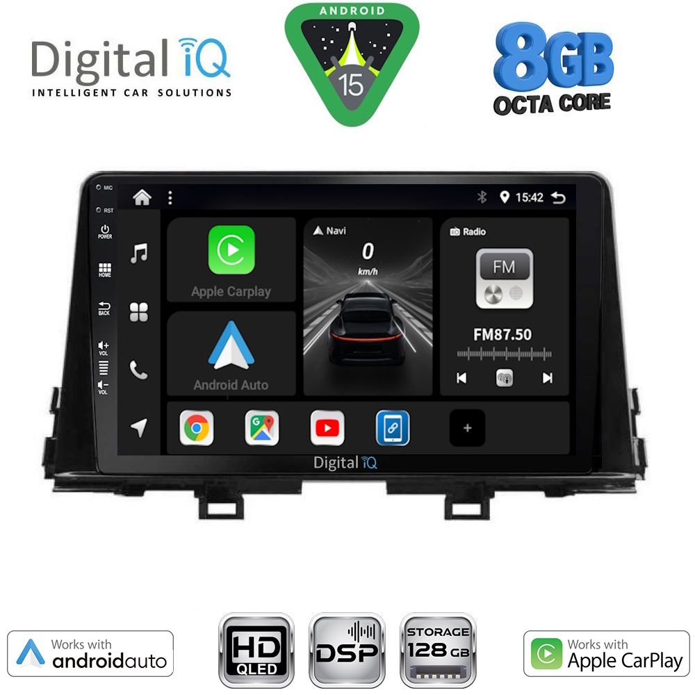 BXF7309_15 DIGITAL IQ BXF 18309_CPAA (9inc) MULTIMEDIA TABLET for KIA PICANTO mod. 2017-2021 - Image 1