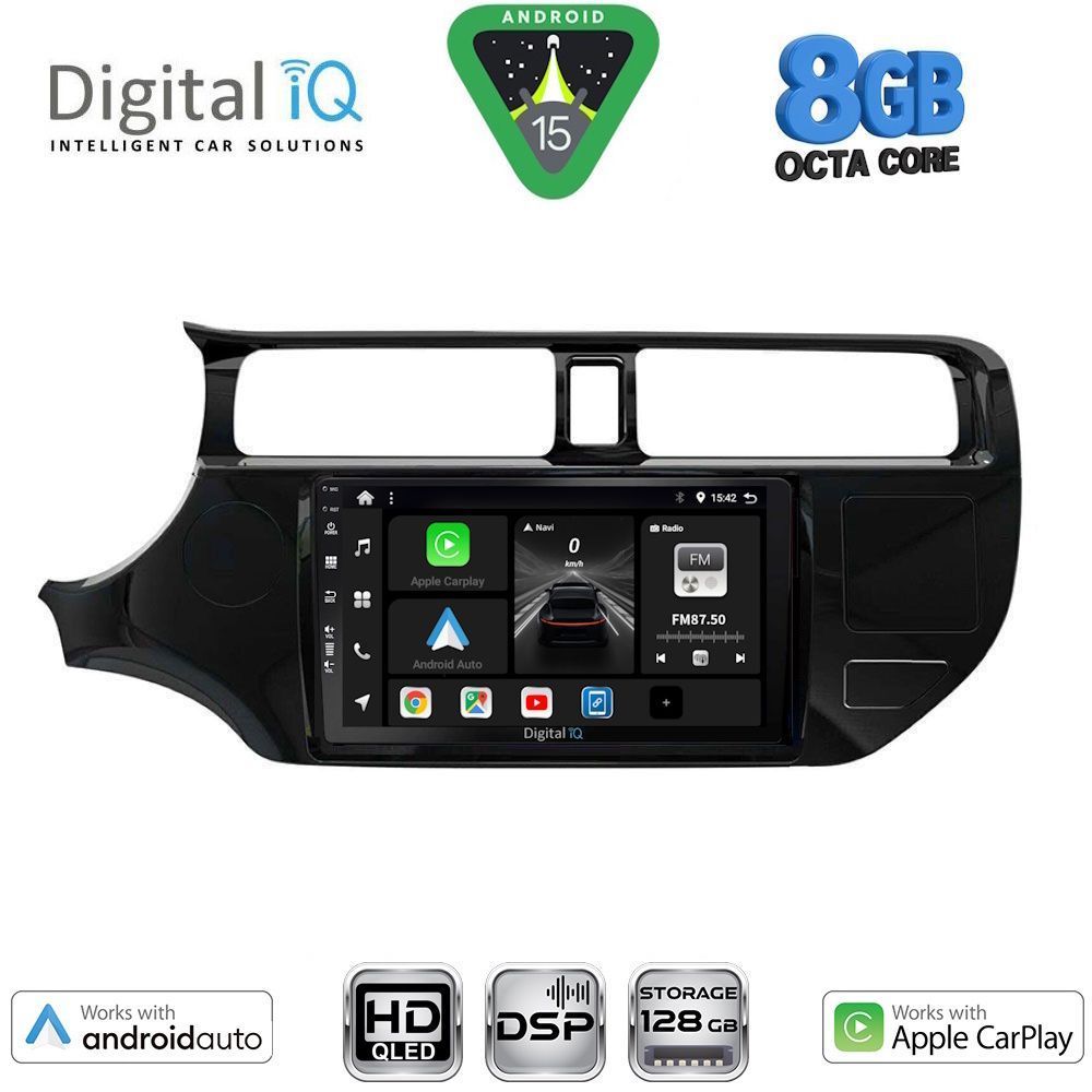 BXF7314_15 DIGITAL IQ BXF 18314_CPAA (9inc) MULTIMEDIA TABLET for KIA RIO mod. 2012-2015 - Image 1