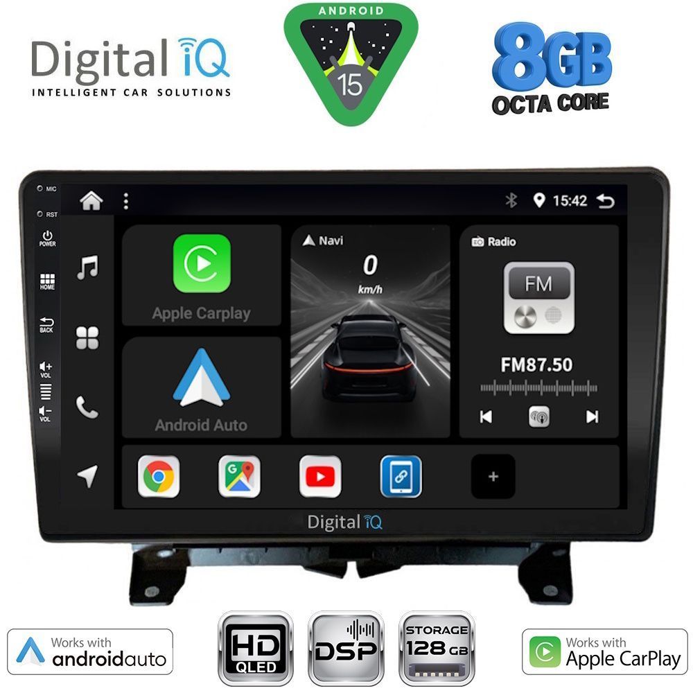 BXF7332_15 DIGITAL IQ BXF 18332_CPAA (9inc) MULTIMEDIA TABLET for LAND ROVER DISCOVERY 3 - RANGE ROVER SPORT mod. 2004-2009 - Image 1