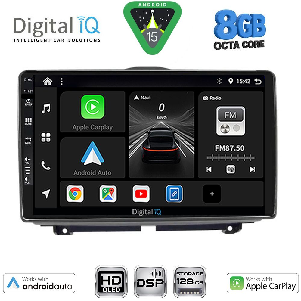 BXF7338_15 DIGITAL IQ BXF 18338_CPAA (9inc) MULTIMEDIA TABLET for LADA GRANTA mod. 2012-2026 - Image 1