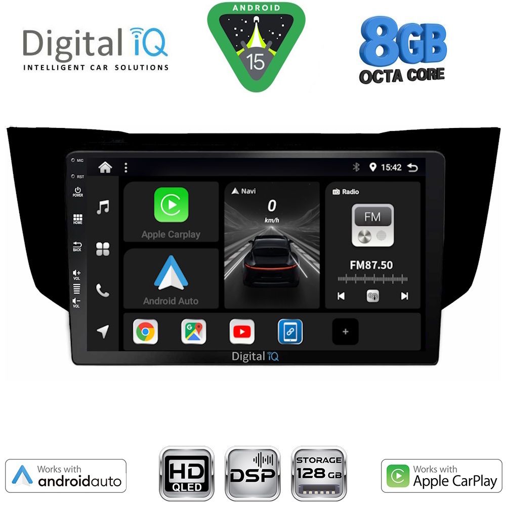 BXF7345BL_15 DIGITAL IQ BXF 18345BL_CPAA (9inc) MULTIMEDIA TABLET for LEXUS RX 300 – 400 mod. 2003-2008 - Image 1