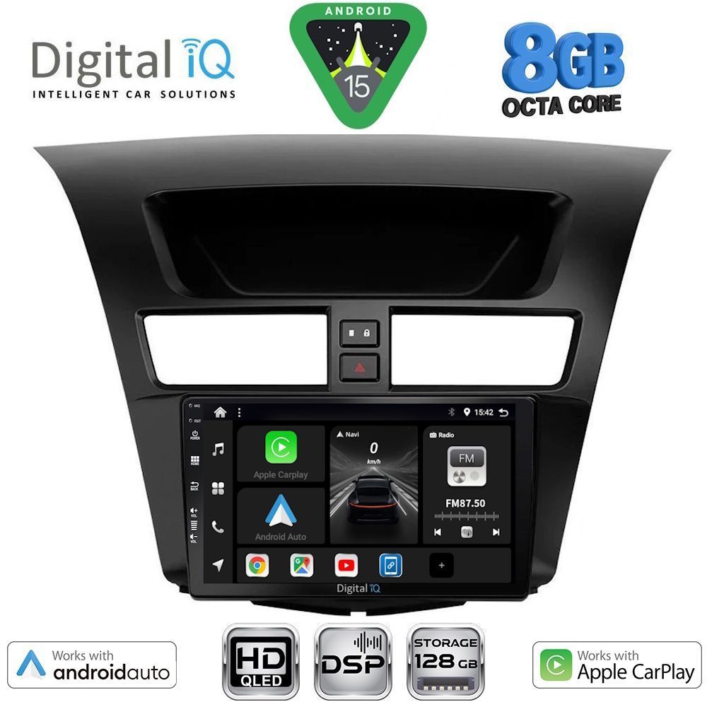 BXF7364_15 DIGITAL IQ BXF 18364_CPAA (9inc) MULTIMEDIA TABLET for MAZDA BT50 mod. 2012-2019 - Image 1