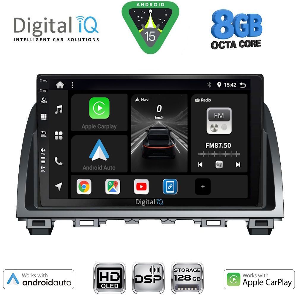 BXF7378_15 DIGITAL IQ BXF 18378_CPAA (9inc) MULTIMEDIA TABLET for MAZDA 6 mod. 2012-2017 - Image 1
