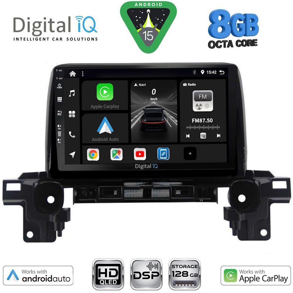 BXF7381_15 DIGITAL IQ BXF 18381_CPAA (9inc) MULTIMEDIA TABLET for MAZDA CX5 mod. 2017-2025 - Image 1