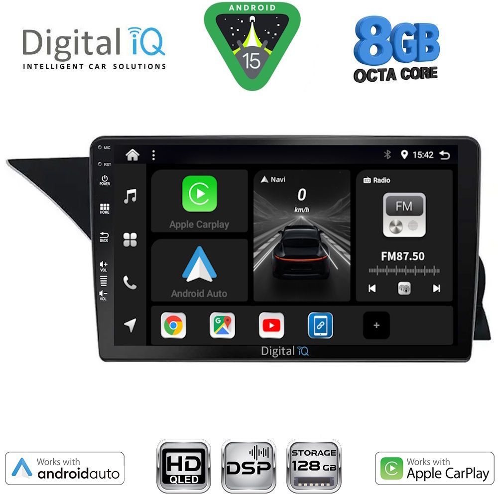 BXF7412_15 DIGITAL IQ BXF 18412_CPAA (NTG 4.5) (9inc) MULTIMEDIA TABLET for MERCEDES GLK (X204) mod. 2013-2017 - Image 1