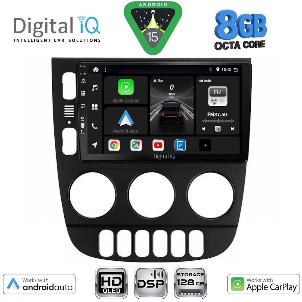 BXF7413_15 DIGITAL IQ BXF 18413_CPAA (9inc) MULTIMEDIA TABLET for MERCEDES ML (W163) mod. 2002-2005 - Image 1