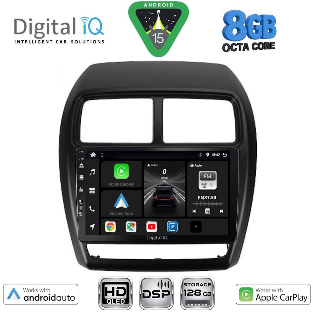 BXF7431_15 DIGITAL IQ BXF 18431_CPAA (9inc) MULTIMEDIA TABLET for MITSUBISHI ASX mod. 2020-2023 - Image 1