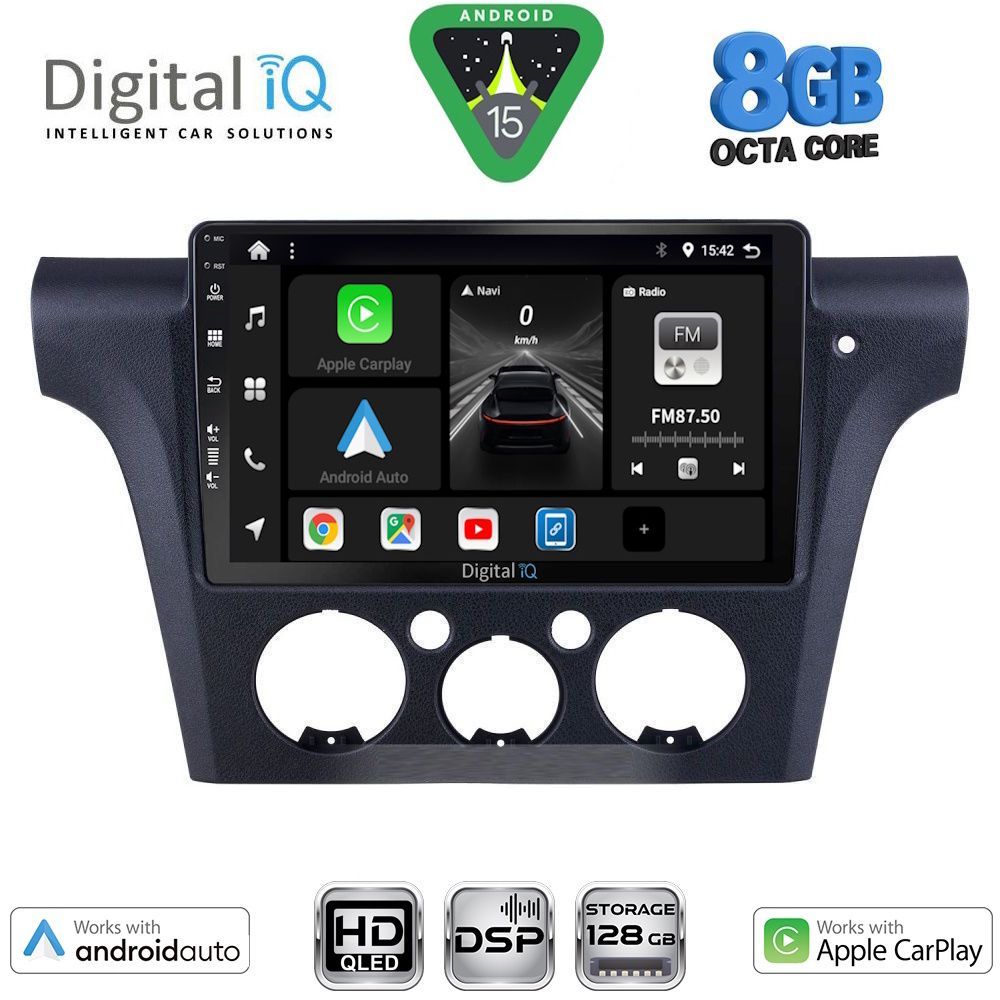 BXF7441CL_15 DIGITAL IQ BXF 18441_CPAA CLIMA (10inc) MULTIMEDIA TABLET for MITSUBISHI OUTLANDER mod. 2001-2005 with CLIMA - Image 1