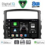 DIGITAL IQ BXF 18446_CPAA (9inc) MULTIMEDIA TABLET for MITSUBISHI PAJERO mod. 2006-2013