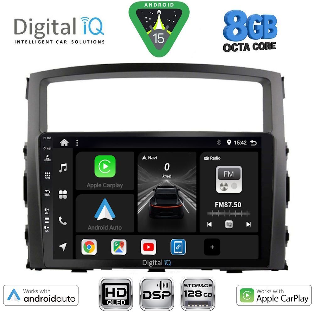 BXF7446_15 DIGITAL IQ BXF 18446_CPAA (9inc) MULTIMEDIA TABLET for MITSUBISHI PAJERO mod. 2006-2013 - Image 1