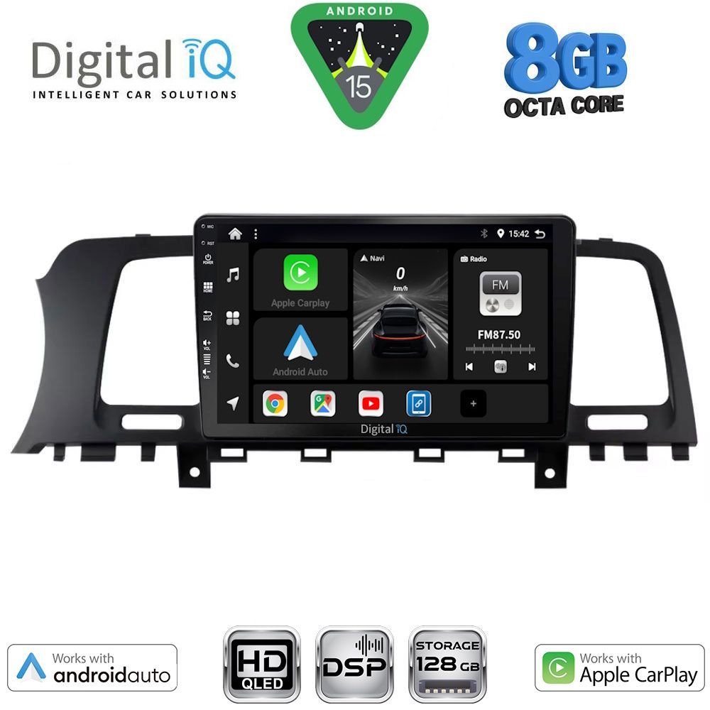 BXF7462_15 DIGITAL IQ BXF 18462_CPAA (9inc) MULTIMEDIA TABLET for NISSAN MURANO mod. 2007-2014 - Image 1