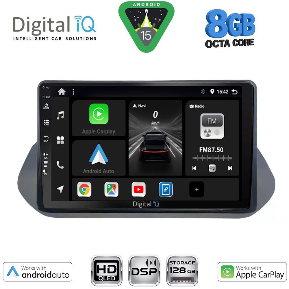 BXF7469_15 DIGITAL IQ BXF 18469_CPAA (10inc) MULTIMEDIA TABLET for NISSAN QASHQAI mod. 2021-2024 - Image 1
