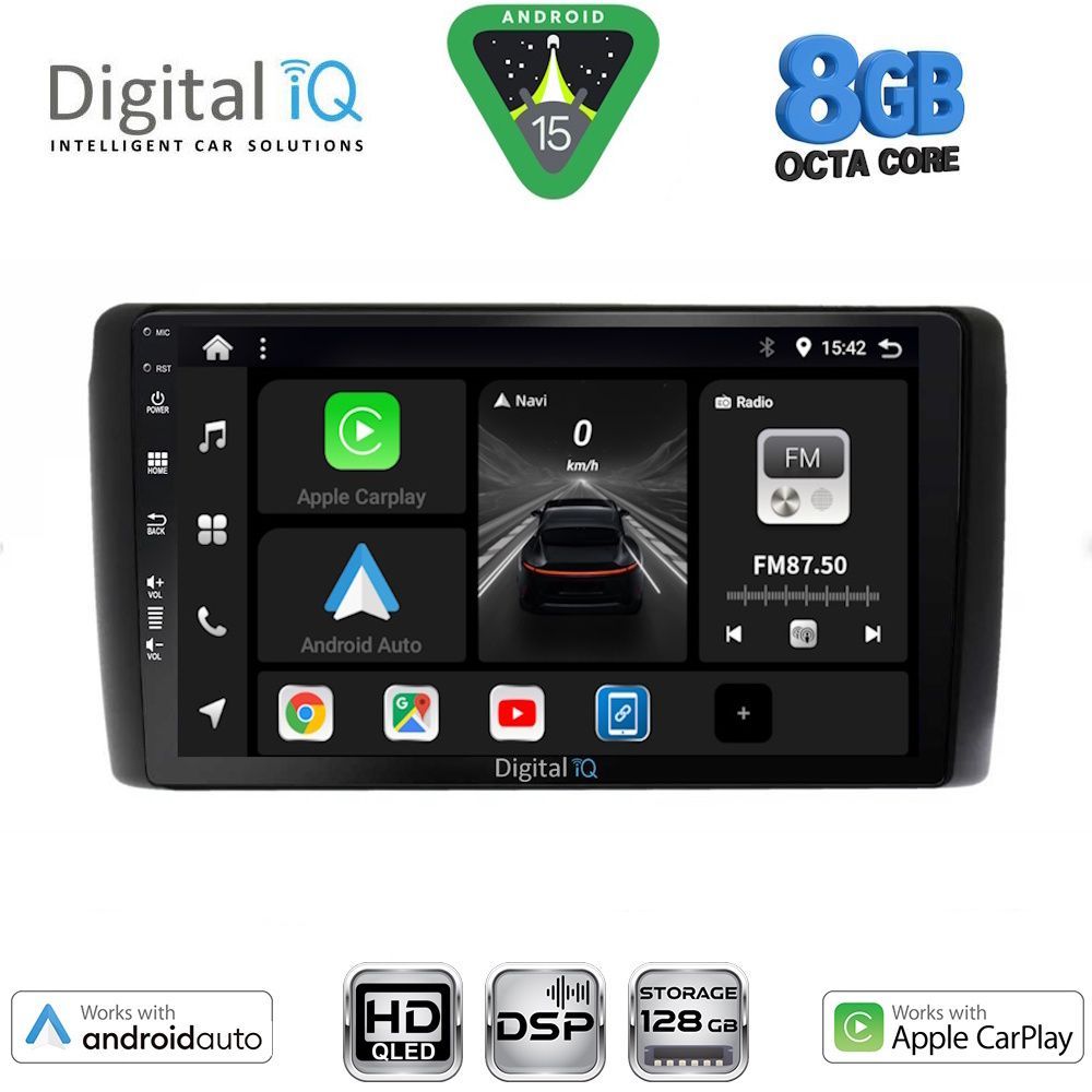 BXF7472_15 DIGITAL IQ BXF 18472_CPAA (9inc) MULTIMEDIA TABLET for NISSAN LEAF mod. 2009-2017 - Image 1