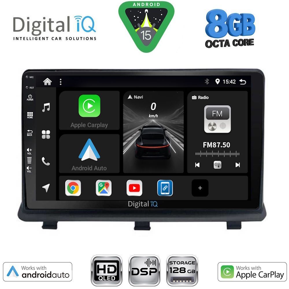 BXF7480_15 DIGITAL IQ BXF 18480_CPAA (9inc) MULTIMEDIA TABLET for OPEL ANTARA mod. 2006-2016 - Image 1