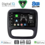 DIGITAL IQ BXF 18499_CPAA (9inc) MULTIMEDIA TABLET for OPEL VIVARO – RENAULT TRAFIC – FIAT TALENDO – NISSAN NV 300 mod. 2014-2019