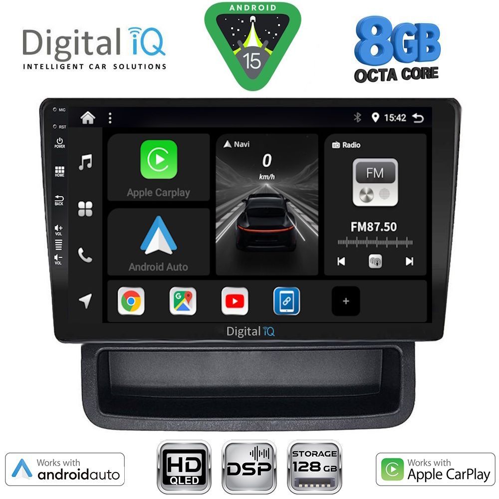 BXF7559_15 DIGITAL IQ BXF 18558B_CPAA (10inc) MULTIMEDIA TABLET for OPEL VIVARO – RENAULT TRAFIC - NISSAN PRIMASTAR mod. 2004-2015 - Image 1