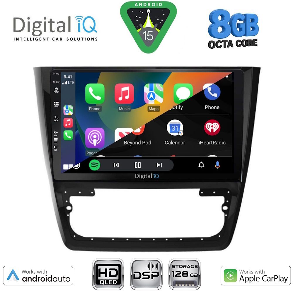 BXF7610_15_1 DIGITAL IQ BXF 18610_CPAA (10inc) MULTIMEDIA TABLET for SKODA YETI mod. 2014-2018 - Image 1