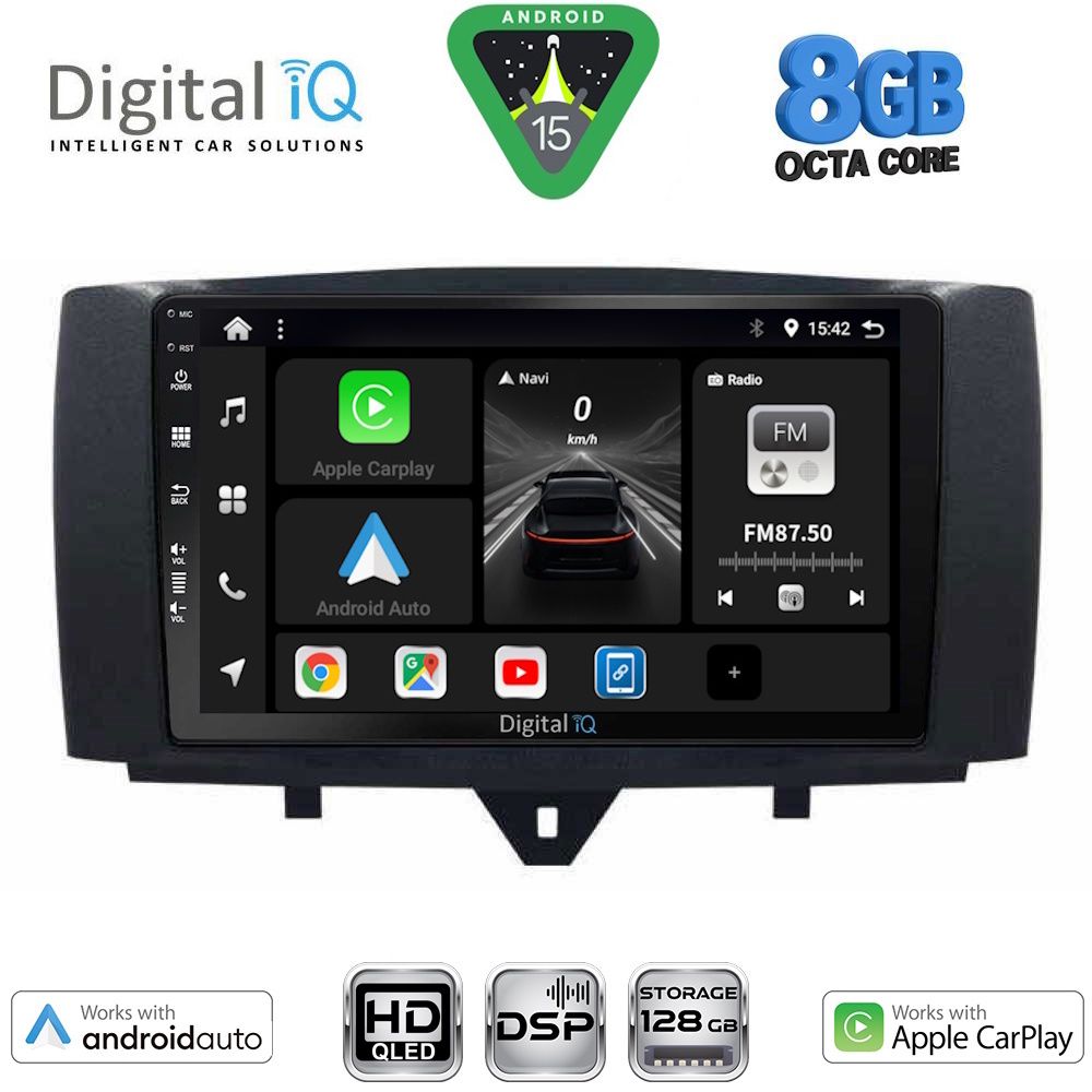 BXF7622_15 DIGITAL IQ BXF 18622_CPAA (9inc) MULTIMEDIA TABLET for SMART (451) mod. 2010-2015 - Image 1