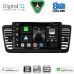 DIGITAL IQ BXF 18665_CPAA (9inc) MULTIMEDIA TABLET for SUBARU LEGACY - OUTBACK mod. 2002-2008