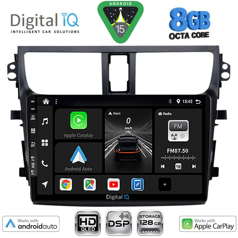 BXF7674_15 DIGITAL IQ BXF 18674_CPAA (9inc) MULTIMEDIA TABLET for SUZUKI CELERIO mod. 2015-2021 - Image 1