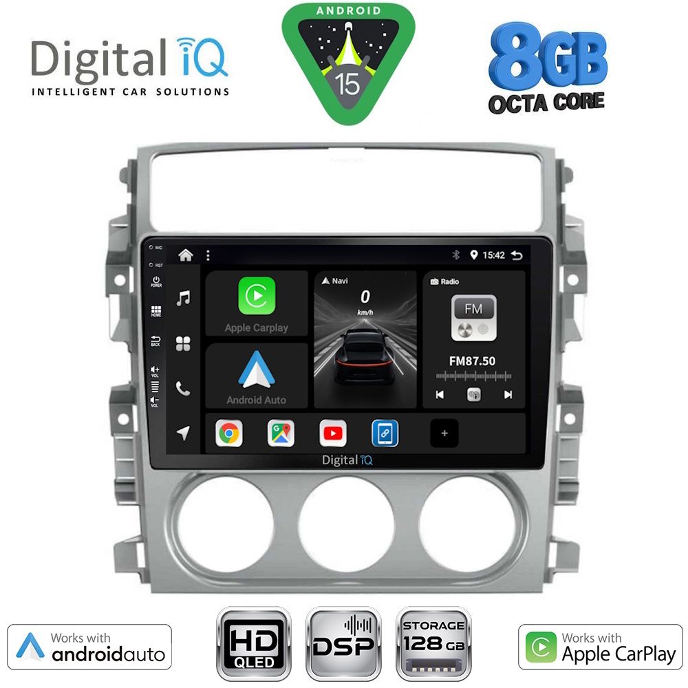 BXF7681_15 DIGITAL IQ BXF 18681_CPAA (9inc) MULTIMEDIA TABLET for SUZUKI LIANA mod. 2001-2007 - Image 1