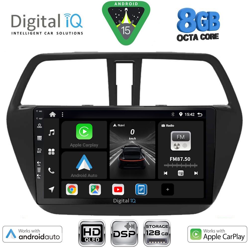 BXF7689_15 DIGITAL IQ BXF 18689_CPAA (9inc) MULTIMEDIA TABLET for SUZUKI SX4 S-CROSS mod. 2014-2021 - Image 1
