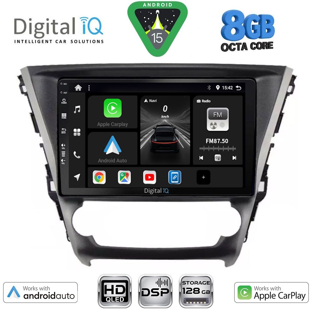BXF7706_15 DIGITAL IQ BXF 18706_CPAA (10inc) MULTIMEDIA TABLET for TOYOTA AVENSIS mod. 2016-2019 - Image 1