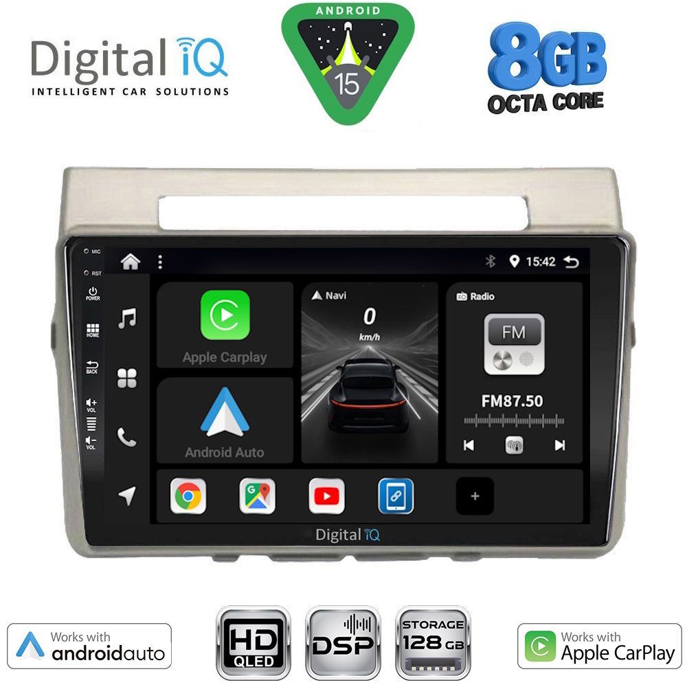 BXF7711_15 DIGITAL IQ BXF 18711B_CPAA (9inc) MULTIMEDIA TABLET for TOYOTA COROLLA VERSO mod. 2004-2009 - Image 1