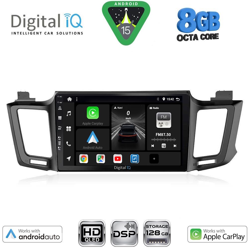 BXF7733_15 DIGITAL IQ BXF 18733_CPAA (10inc) MULTIMEDIA TABLET for TOYOTA RAV 4 mod. 2013-2019 - Image 1