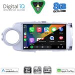 DIGITAL IQ BXF 18737SL_CPAA (9inc) MULTIMEDIA TABLET for TOYOTA YARIS mod. 2011-2015 (SILVER) - Image 2
