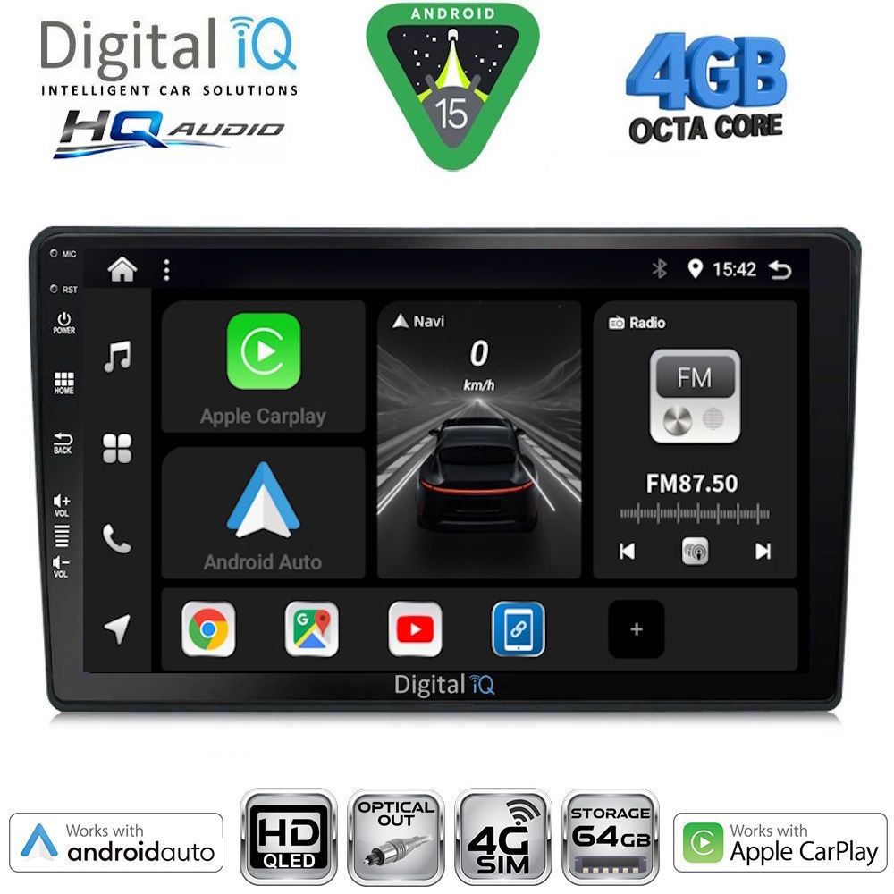 BXK19004-15 DIGITAL IQ BXK 19004_CPAA (9inc) MULTIMEDIA TABLET for AUDI A4 mod. 2002-2008 - Image 1