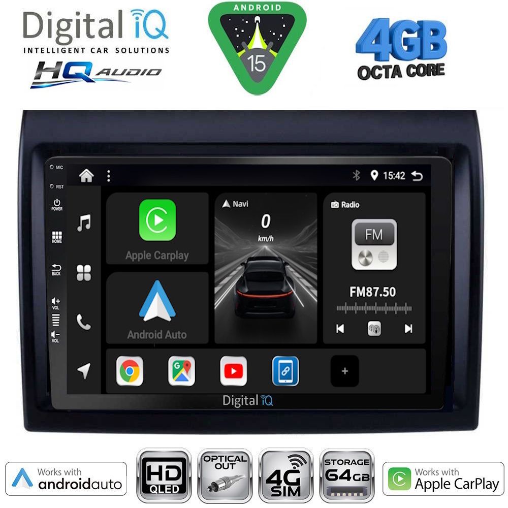 BXK19140-15 DIGITAL IQ BXK 19140_CPAA (9inc) MULTIMEDIA TABLET for FIAT DUCATO mod. 2006-2011 - Image 1
