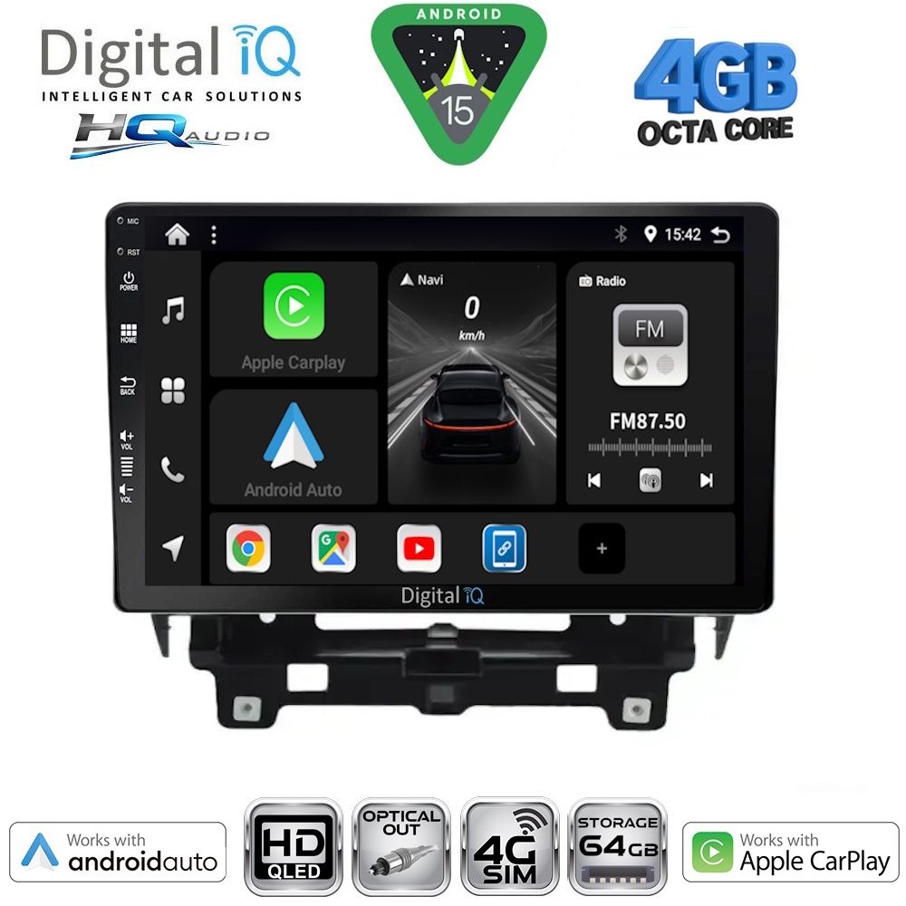 BXK19560_15 DIGITAL IQ BXK 19560_CPAA (10inc) MULTIMEDIA TABLET for RENAULT TRAFIC – NISSAN PRIMASTAR mod. 2021+ - Image 1