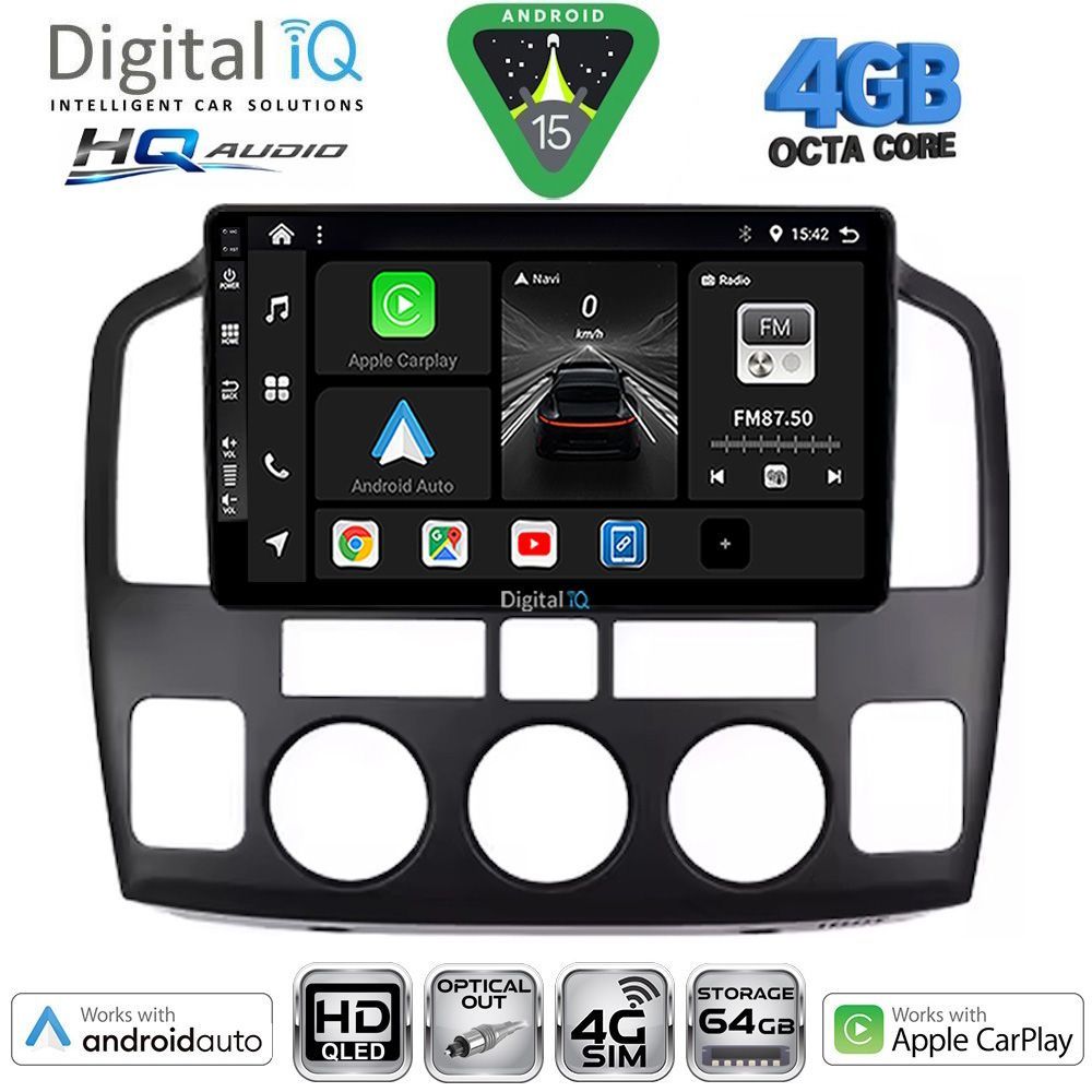 BXK19694-15 DIGITAL IQ BXK 19694_CPAA (9inc) MULTIMEDIA TABLET for SUZUKI VITARA mod. 2000-2005 - Image 1