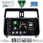 DIGITAL IQ BXK 19739_CPAA (10inc) MULTIMEDIA TABLET for TOYOTA LAND CRUISER - PRADO mod. 2019-2023