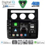 DIGITAL IQ BXK 19767CL_CPAA (10inc) MULTIMEDIA TABLET for VW TOURAN mod. 2003-2010 with CLIMA