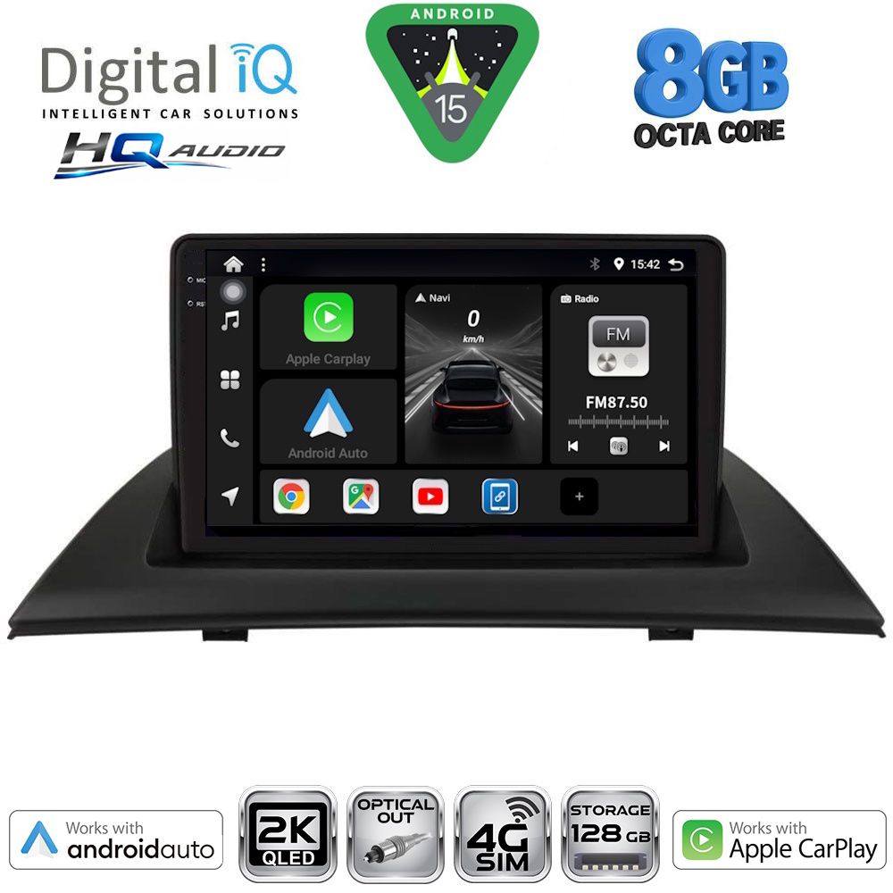 BXK20058_15_ DIGITAL IQ BXK 20058_CPAA (9inc) MULTIMEDIA TABLET for BMW X3 (E83) mod. 2003-2010 - Image 1