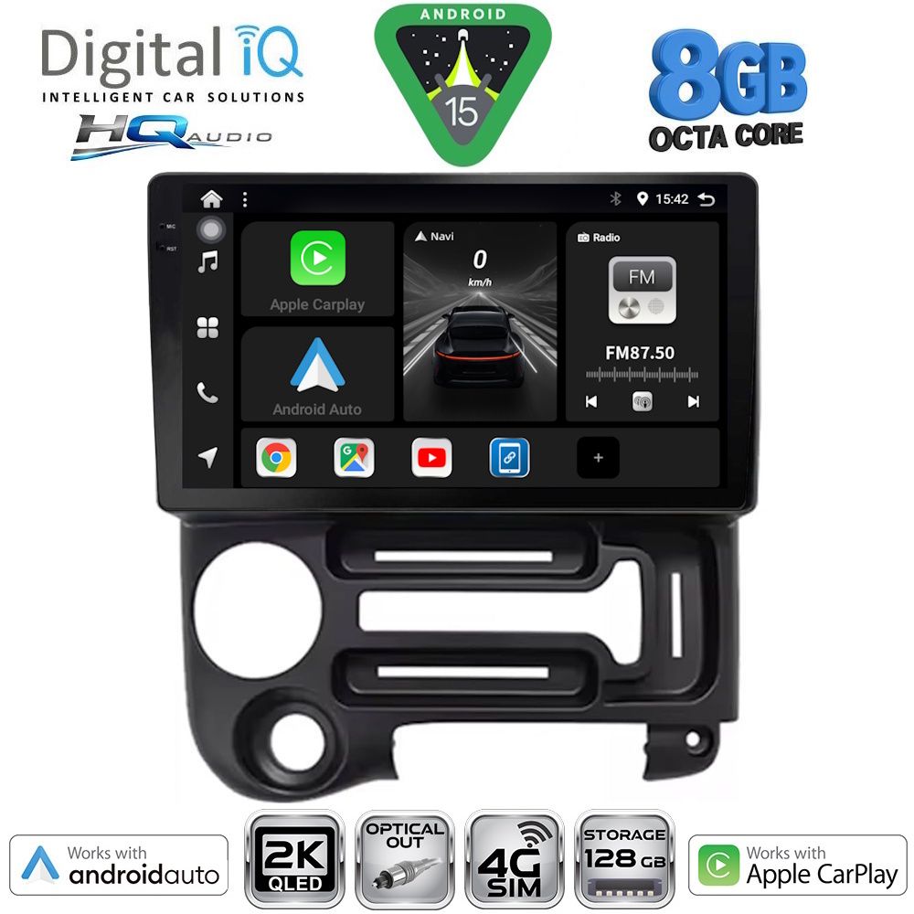 BXK20219_15 DIGITAL IQ BXK 20219_CPAA (9inc) MULTIMEDIA TABLET for HYUNDAI ATOS mod. 1996-2013 - Image 1