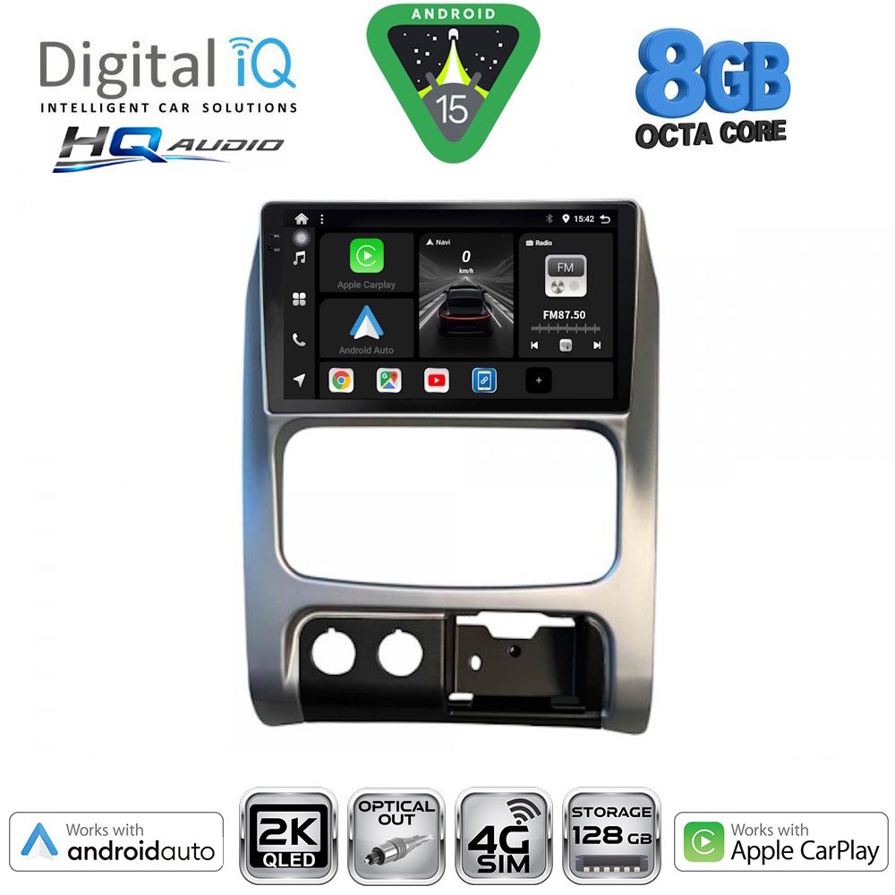 BXK20269_15 DIGITAL IQ BXK 20269_CPAA (9inc) MULTIMEDIA TABLET for JEEP CHEROKEE – LIBERTY mod. 2002-2007 - Image 1