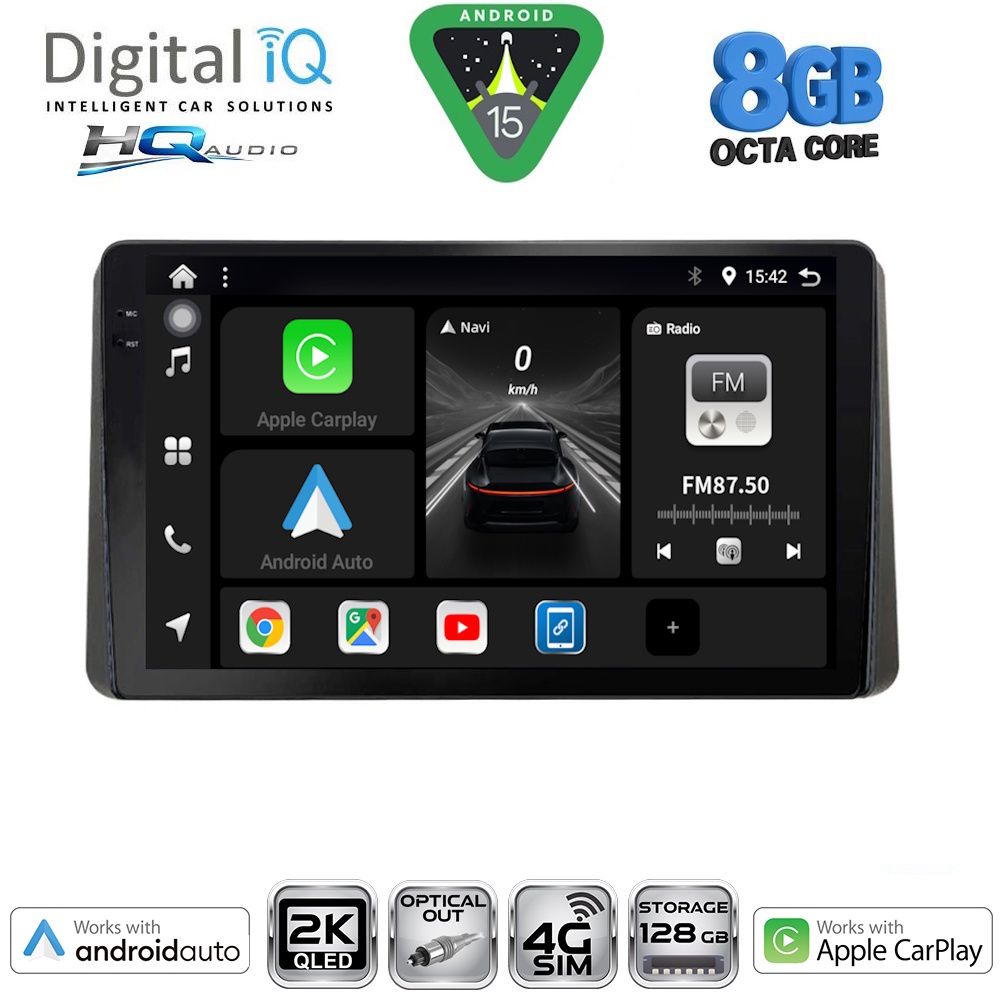 BXK20328_15 DIGITAL IQ BXK 20328_CPAA (10inc) MULTIMEDIA TABLET for KIA SPORTAGE mod. 2021+ - Image 1