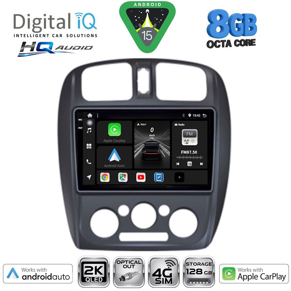 BXK20363_15 DIGITAL IQ BXK 20363_CPAA (9inc) MULTIMEDIA TABLET for MAZDA 323 mod. 1998-2004 - Image 1