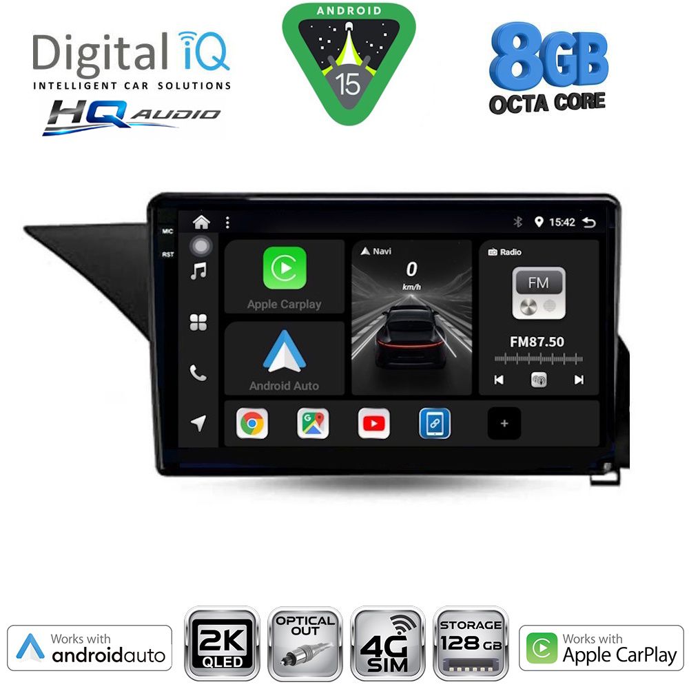 BXK20409_15 DIGITAL IQ BXK 20409_CPAA (10inc) MULTIMEDIA TABLET for MERCEDES E (W212) mod. 2009-2016 - Image 1