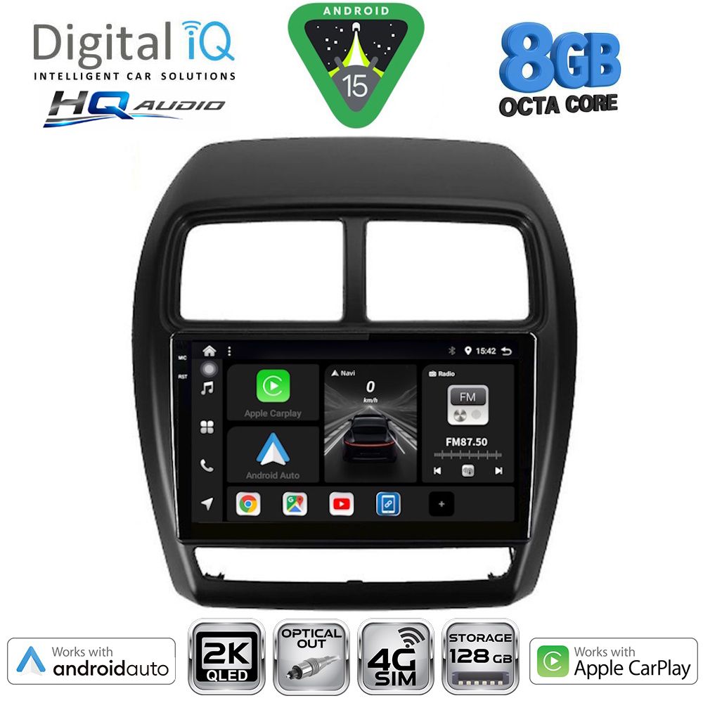 BXK20431_15 DIGITAL IQ BXK 20431_CPAA (9inc) MULTIMEDIA TABLET for MITSUBISHI ASX mod. 2020-2023 - Image 1