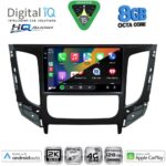 DIGITAL IQ BXK 20437_CPAA CLIMA (9inc) MULTIMEDIA TABLET for MITSUBISHI L200 mod. 2015-2019 with CLIMA - Image 2