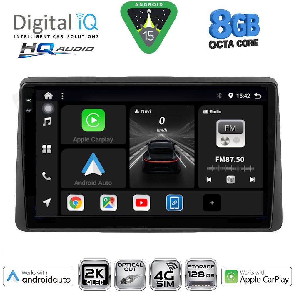 BXK20453_15 DIGITAL IQ BXK 20453_CPAA (10inc) MULTIMEDIA TABLET for NISSAN JUKE mod. 2021-2026 - Image 1