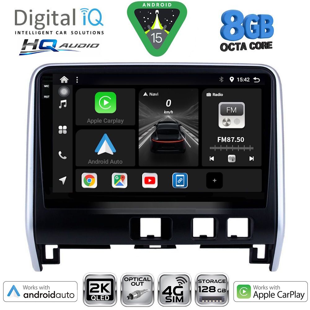 BXK20471_15 DIGITAL IQ BXK 20471_CPAA (10inc) MULTIMEDIA TABLET for NISSAN SERENA mod. 2016-2022 - Image 1