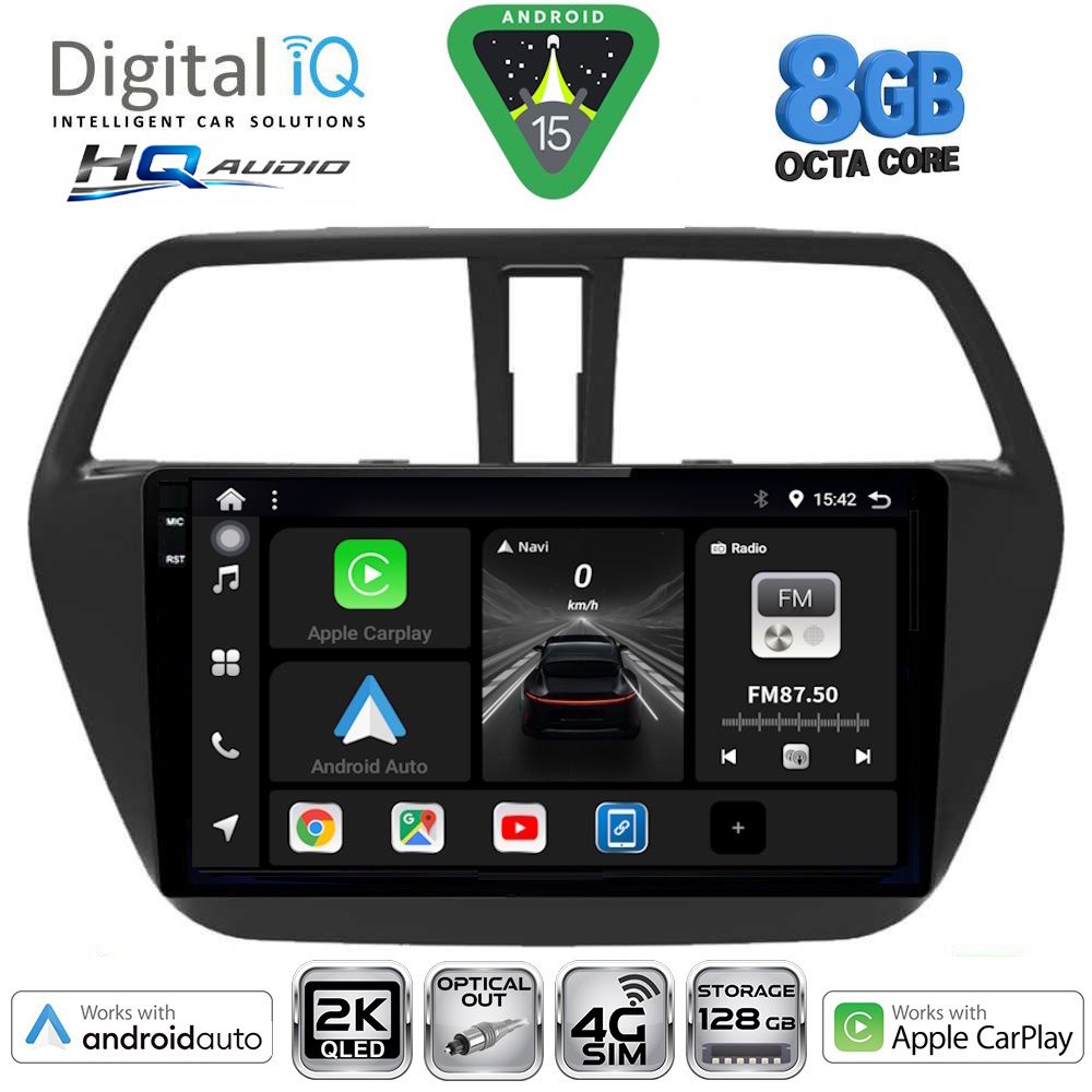 BXK20689_15 DIGITAL IQ BXK 20689_CPAA (9inc) MULTIMEDIA TABLET for SUZUKI SX4 S-CROSS mod. 2014-2021 - Image 1